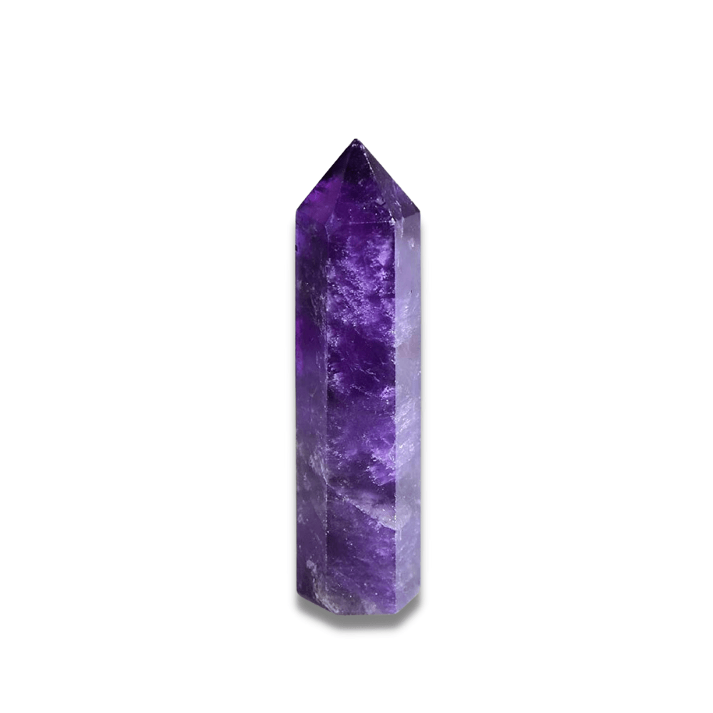 Natural Purple Fluorite Obelisk - FrendlyShop