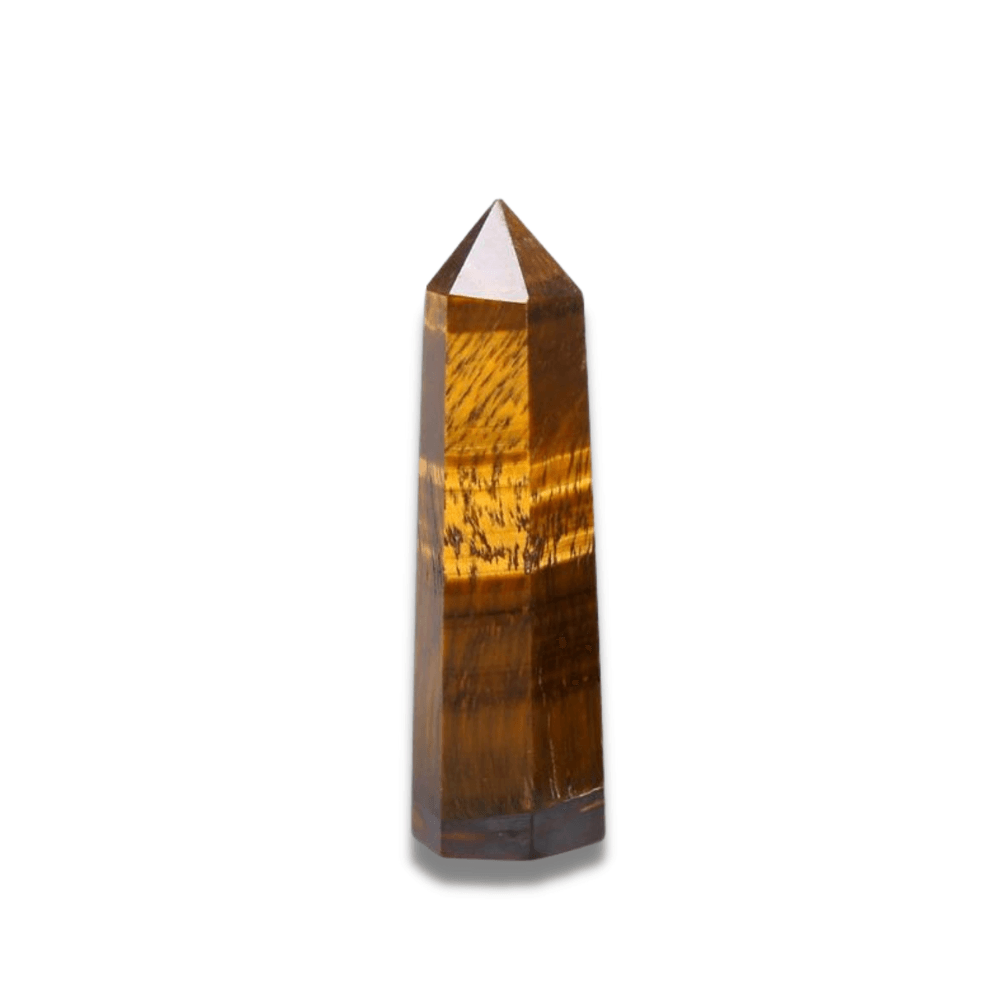 Tiger's Eye Crystal Obelisk - FrendlyShop