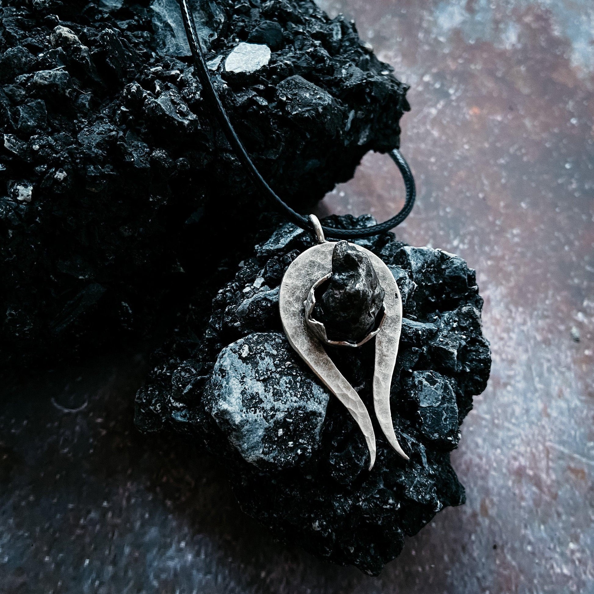 meteorite necklace , perfect gift , present